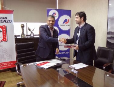 El día de hoy, se llevó a cabo la firma de Convenio entre la Universidad San Lorenzo y la Financiera Paraguayo – Japonesa