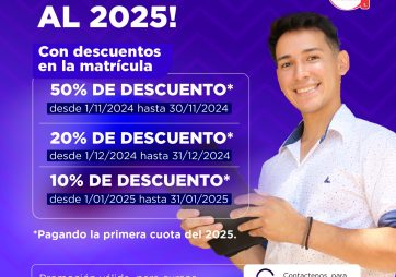 ¡INSCRÍBETE AL 2025!