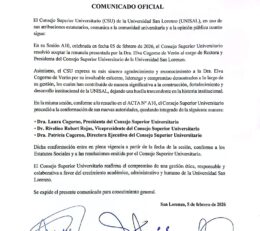 Comunicado Oficial CSU